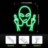 New Alien| Neon Sign Instagobo