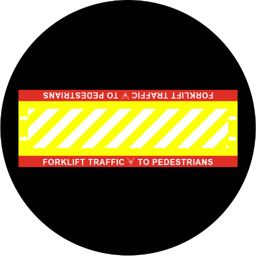 crosswalk sign glass gobo pattern Instagobo