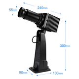 50W Gobo Projector, Outdoor,Indoor,  Rotatable,Waterproof (LE-3166) ---instagobo, INSTAGOBO