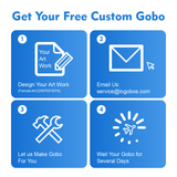 50W Gobo Projector, Outdoor,Indoor,  Rotatable,Waterproof (LE-3166) ---instagobo, INSTAGOBO Instagobo