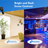 50W Gobo Projector, Outdoor,Indoor,  Rotatable,Waterproof (LE-3166) ---instagobo, INSTAGOBO