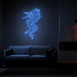 Angry Dragon - Neon Sign Instagobo