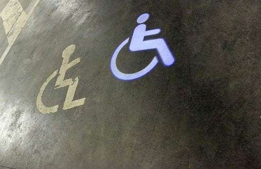 Instagobo projected Safety sign