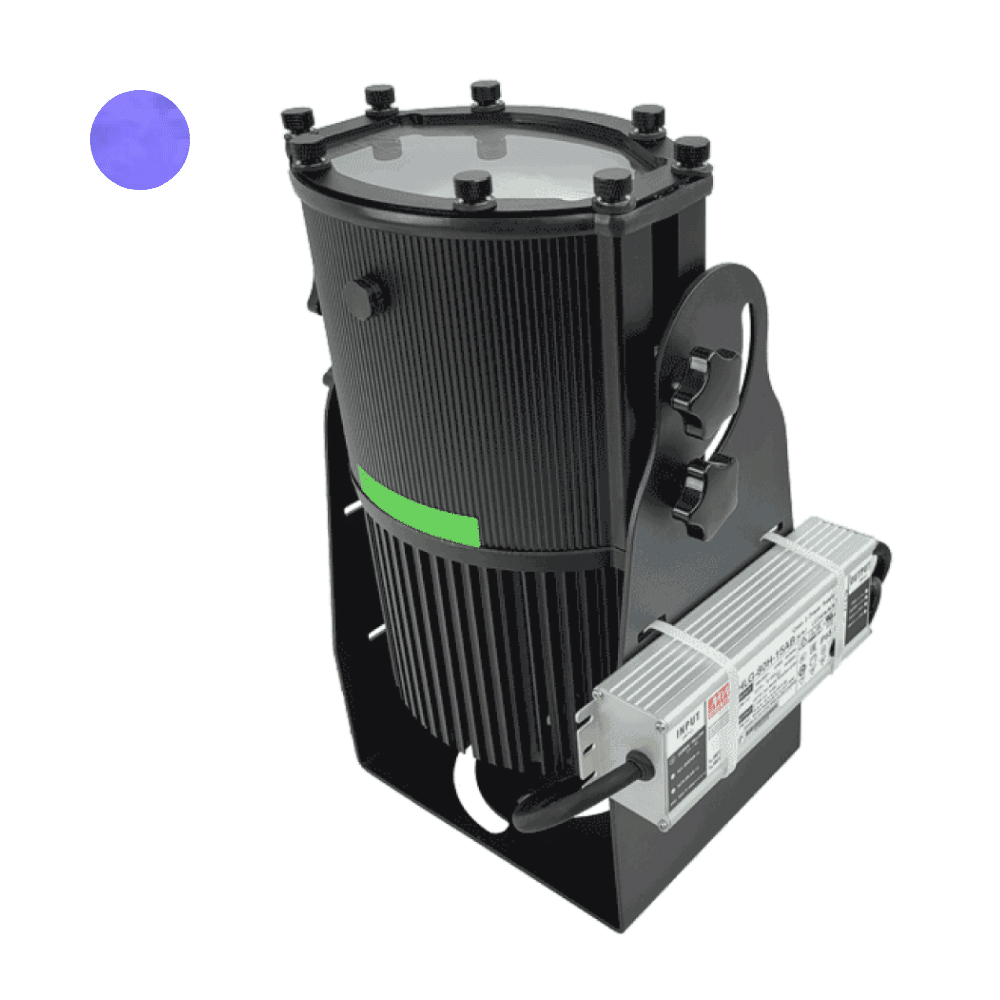 80W LED Line Projector Blue Instagobo