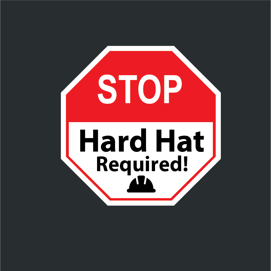 Stop – Hard Hat Required Instagobo