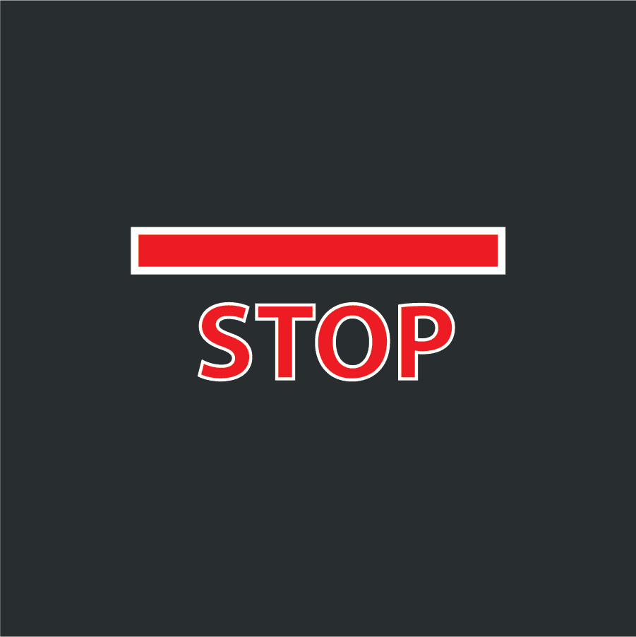 Stop Line Red
