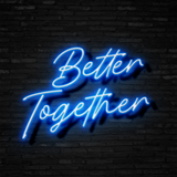 Better Together - Neon Sign Instagobo