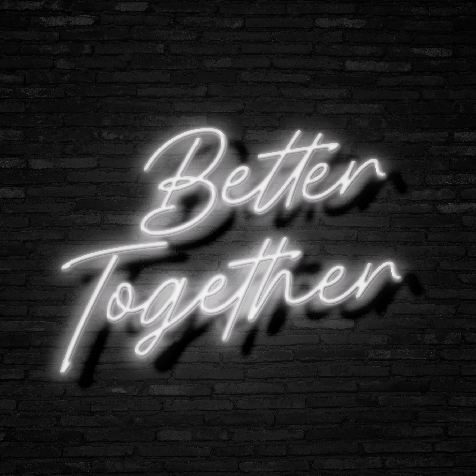 Better Together - Neon Sign Instagobo