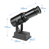 Instagobo indoor rotate 30W gobo projector size