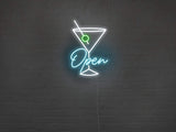 Bar Open LED Neon Sign Instagobo