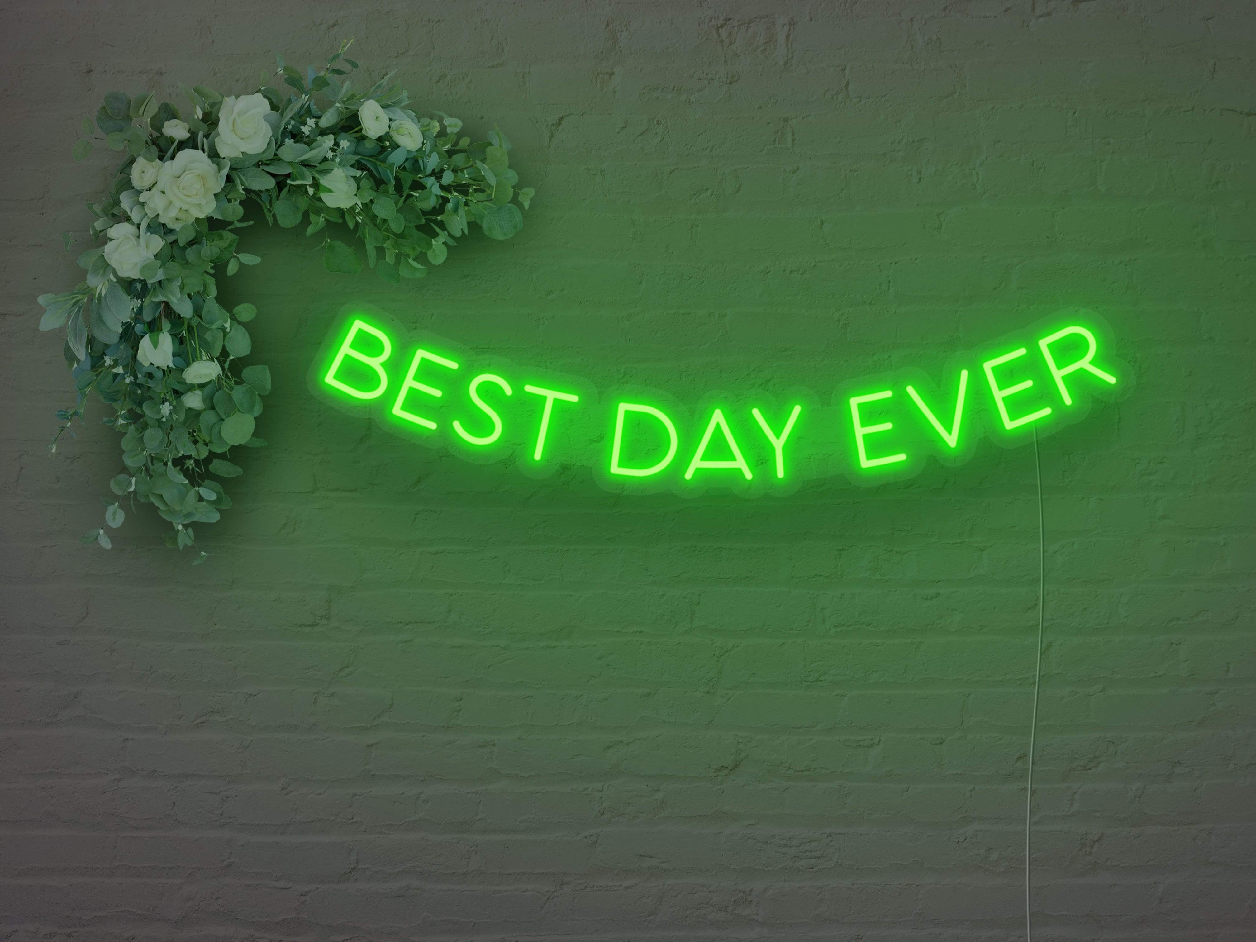 Best Day Ever LED Neon Sign Instagobo