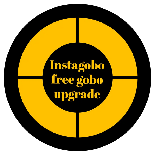 Instagobo Free One-Color Size E Gobo Upgrade