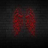 ANGEL WINGS LED SIGN