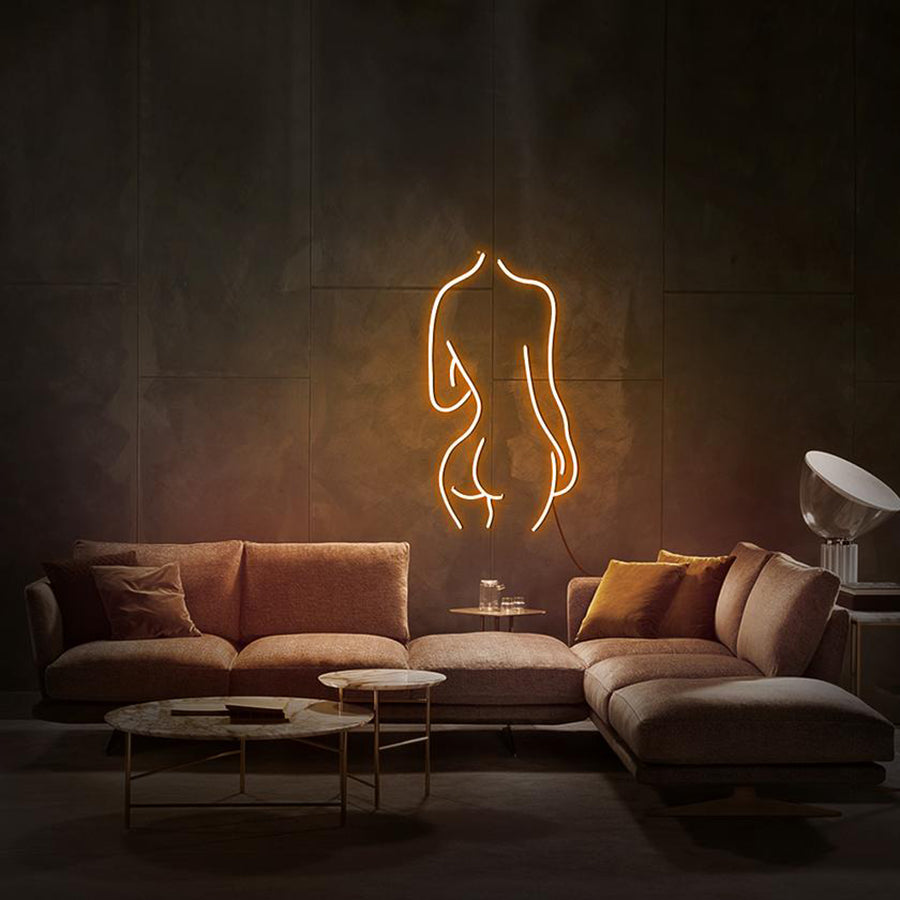 'NAKED GIRL ' NEON SIGN