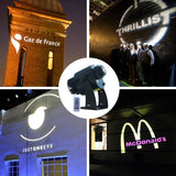 60W Gobo Projector, Indoor/Outdoor, Rotating --Instagobo, INSTAGOBO