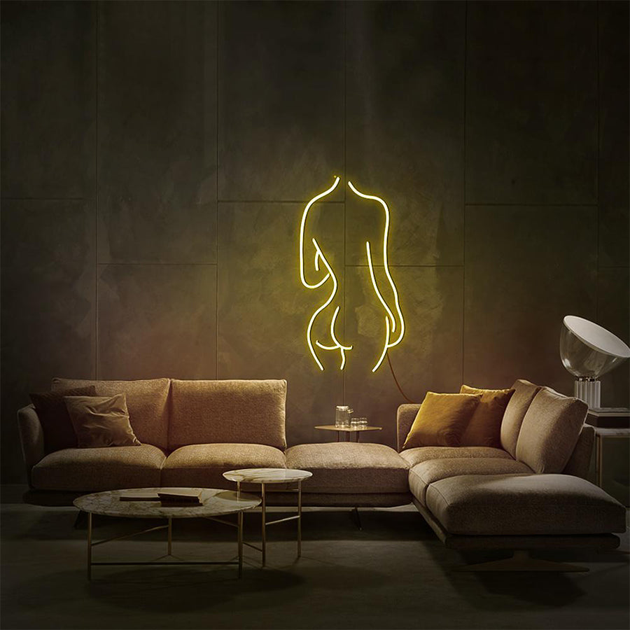 'NAKED GIRL ' NEON SIGN
