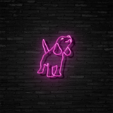 Beagle - Neon Sign Instagobo