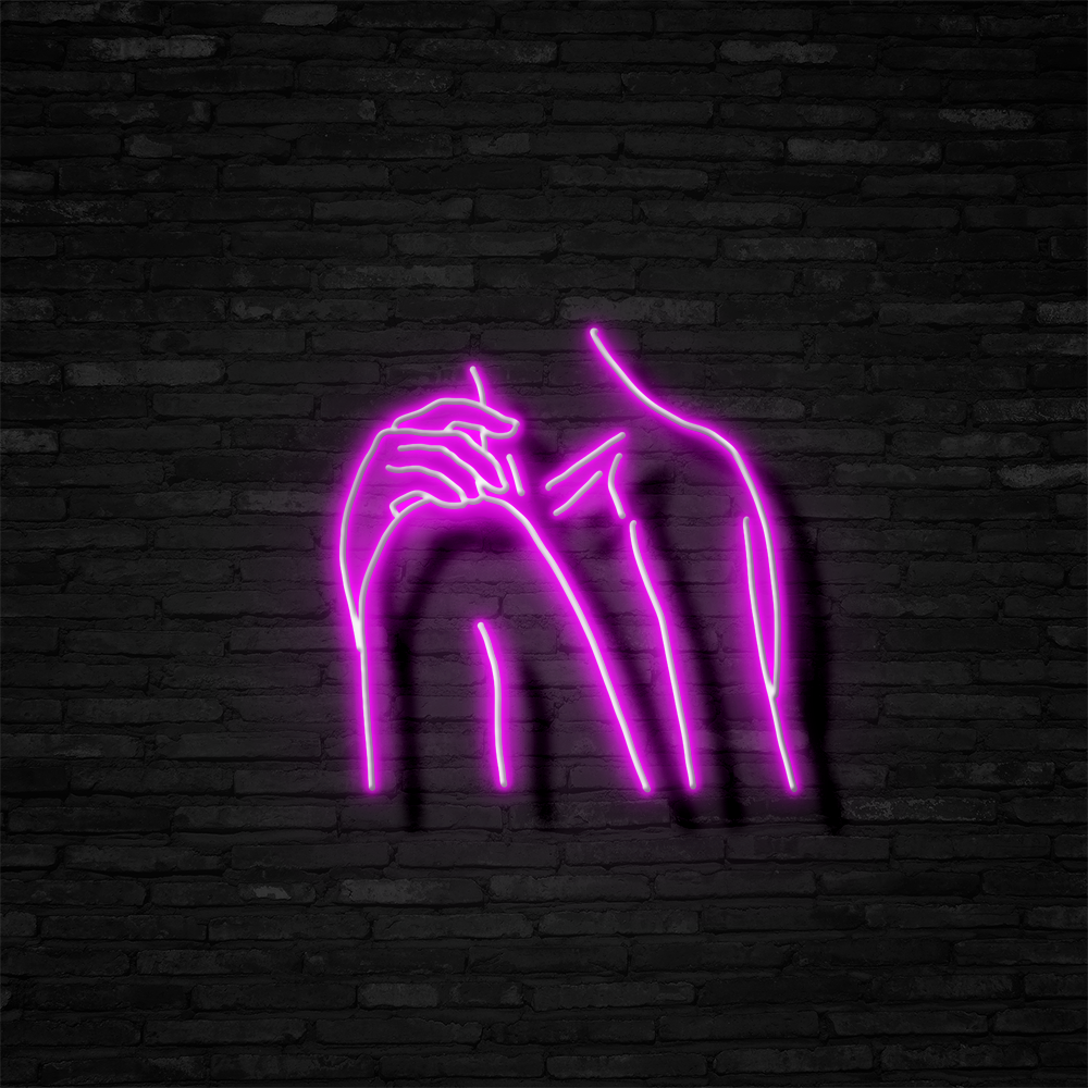 A Thinker - Neon Sign Instagobo