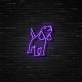 Beagle - Neon Sign Instagobo