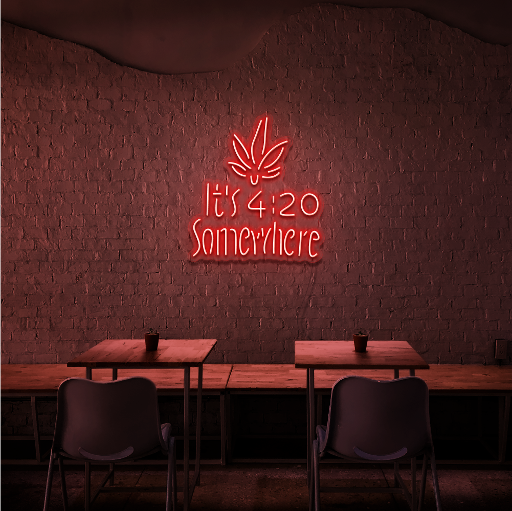 420 - Neon Sign Instagobo