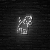 Beagle - Neon Sign Instagobo