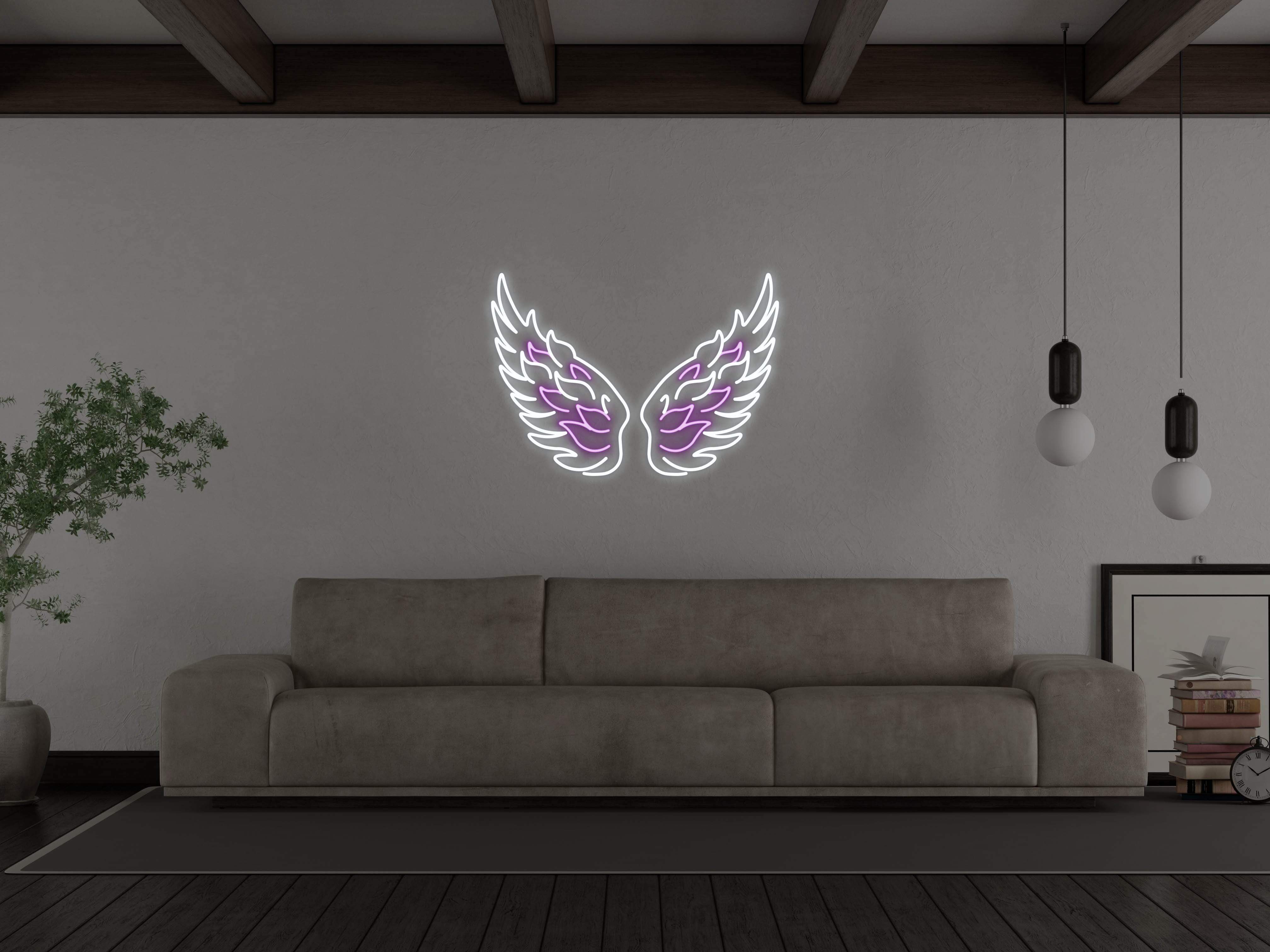 Angel Wings LED Neon Sign Instagobo